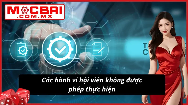 Hành vi không được thực hiện theo điều khoản và điều kiện